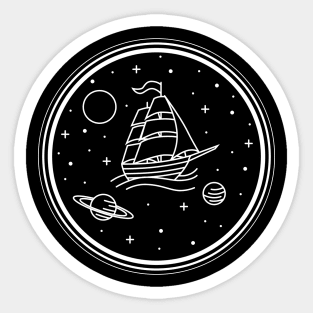 Space Travelers Sticker